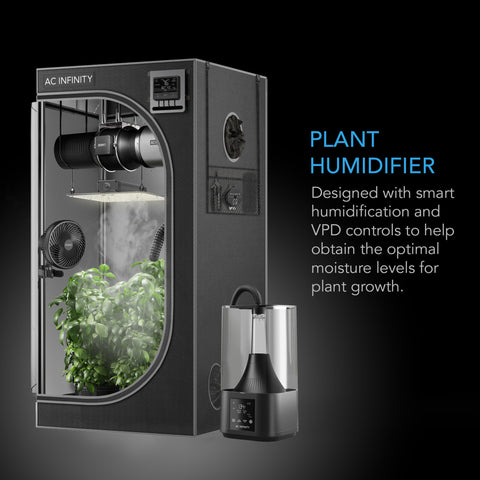 Cloudforge T3 Gen 2, Environmental Plant Humidifier, 4.5L, Smart Controls, Targeted Vaporizing
