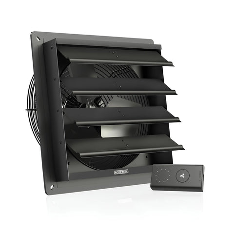 Airlift S12, Shutter Exhaust Ventilation Fan 12", Speed Controller