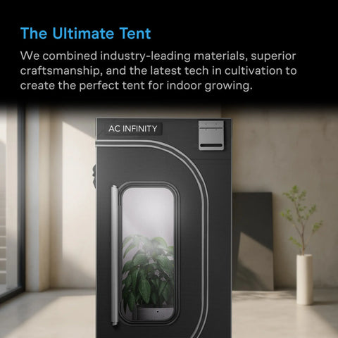 Cloudlab 899, Advance Grow Tent 8X8, 240 x 240 x 200 cm AC INFINITY