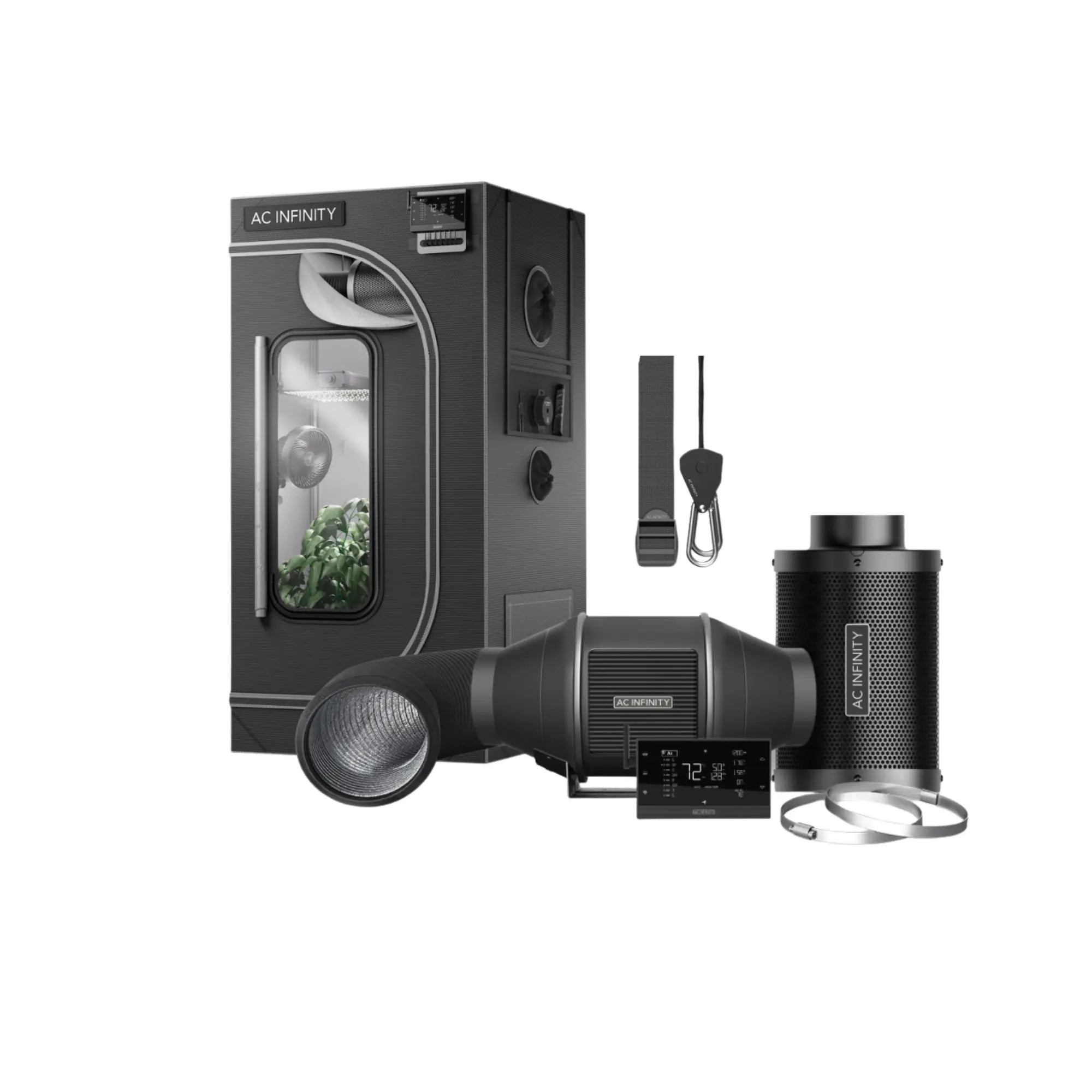 AC Infinity 2x2 Tent Combo Compact – LED GROW SHOP UK