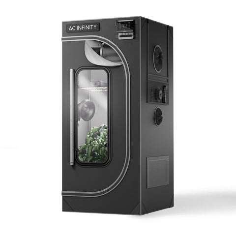 CLOUDLAB 722, Advance Grow Tent 2x2, Thickest 1 in. Poles and 2000D Canvas, Highest Reflective Mylar, Largest Zipper Windows, 24" x 24" x 72"