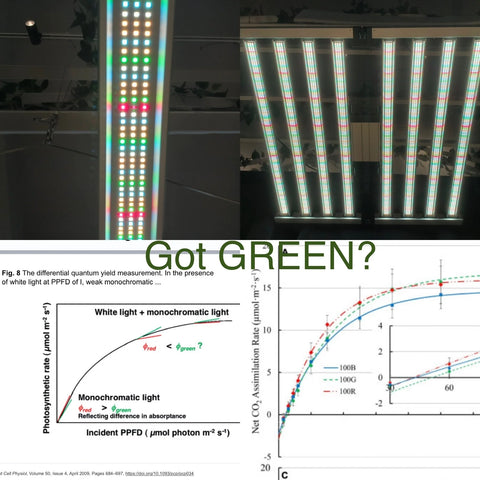 6-Bar 680w Mammoth Lighting Mint White Series with Emerald Green + Red Terp Boost Spectrum