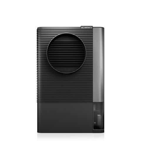 HYDRONE 5, Plant Dehumidifier with 10-Level Controls, Works in All Environments, High-Precision PWM Motor, Silent Operation, Versatile Dual Duct Ports, up to 5x5 Grow Tents