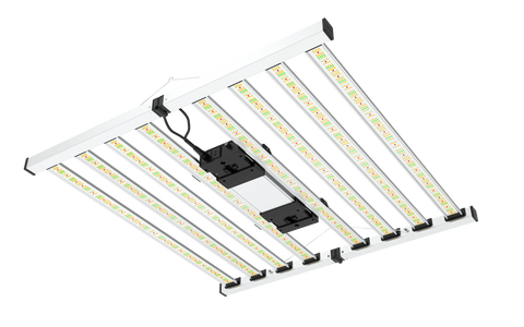 8-Bar 860w Mammoth Lighting Mint White Series with Emerald Green + Red Terp Boost Spectrum