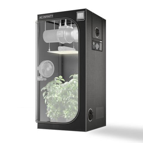 CLOUDLAB 722, Advance Grow Tent 2X2, 60 x 60 x 180cm 1 plant