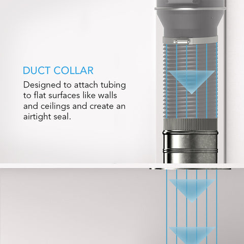 Ducting Collar, 6-Inch, Galvanized Steel