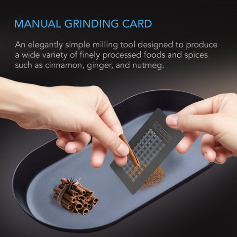 Grinder Card, Milling Tool With Protective Sleeve For Spices