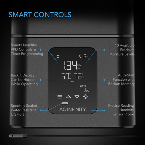 Cloudforge T7 Gen 2, Environmental Plant Humidifier, 15L, Smart Controls, Targeted Vaporizing