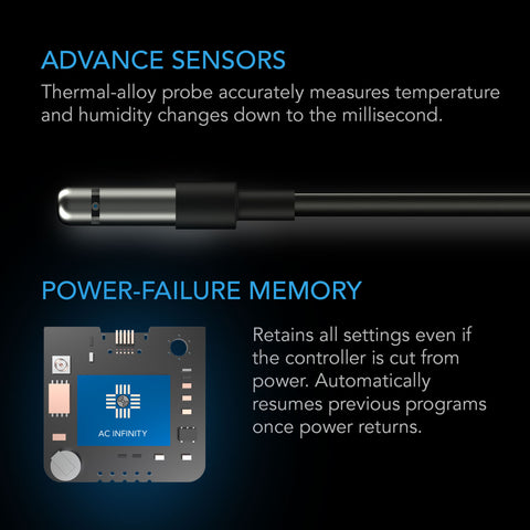 AC Infinity Controller 67, Temperature and Humidity Controller