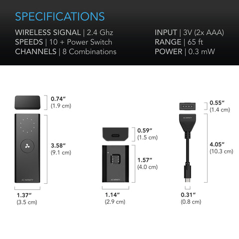 Controller 63, Wireless Remote Fan Controller