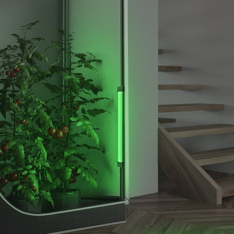 IONBEAM Green, LED Work Light with Dimming Timer Controller, 16-Inch