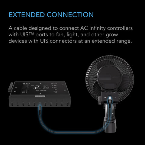UIS Controller to Device Cable for Controller AI, Controller 69 Pro and Pro+, Male to Male, 10 ft.