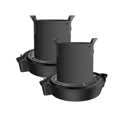 Self-Watering Fabric Pot Base, Custom 2 Pack